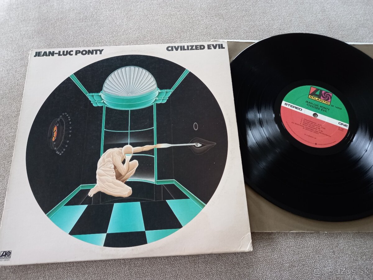 Jean Luc PONTY “Civilized Evil “ /Atlantic 1980/ progresivny