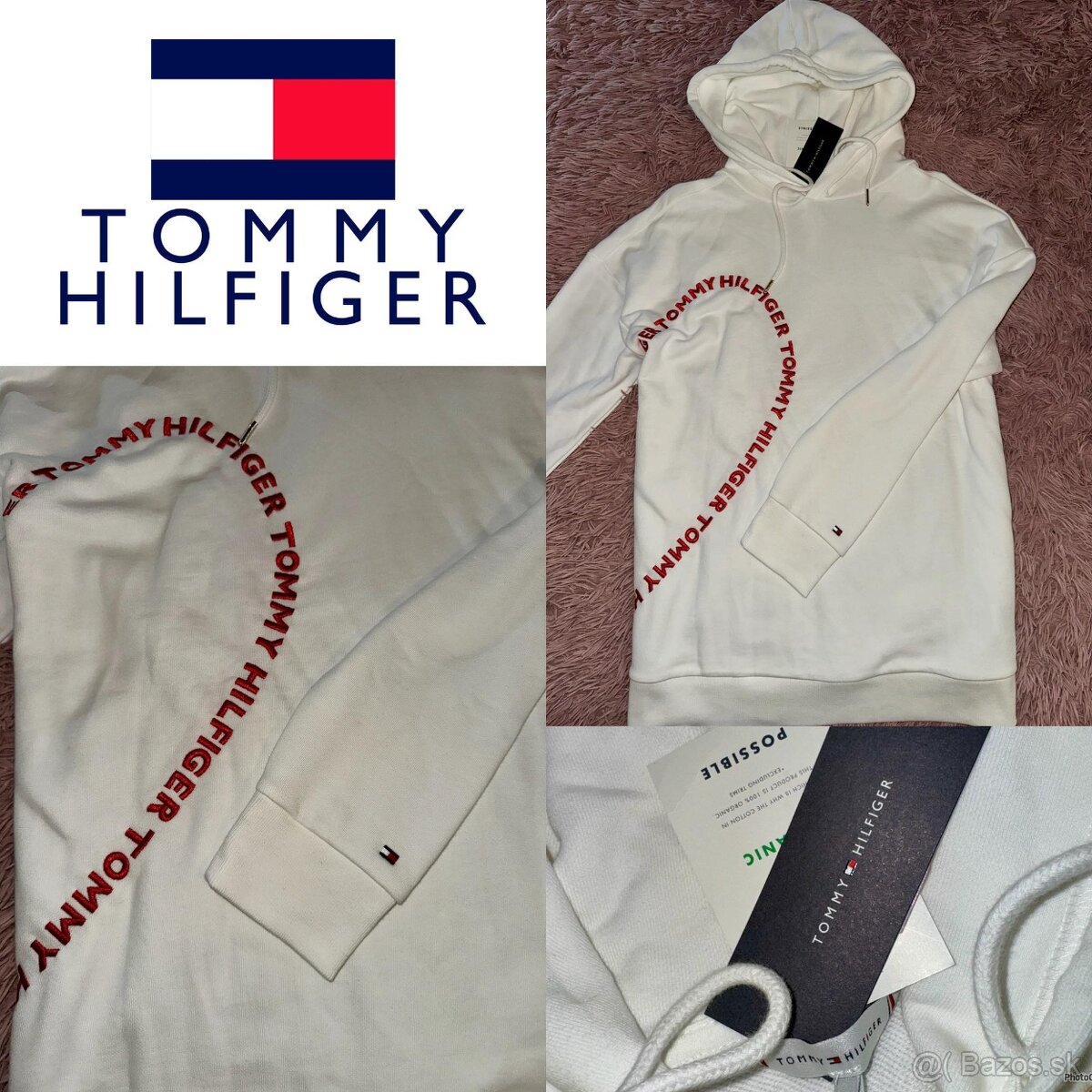 tommy hilfiger original mikina nova s visackou