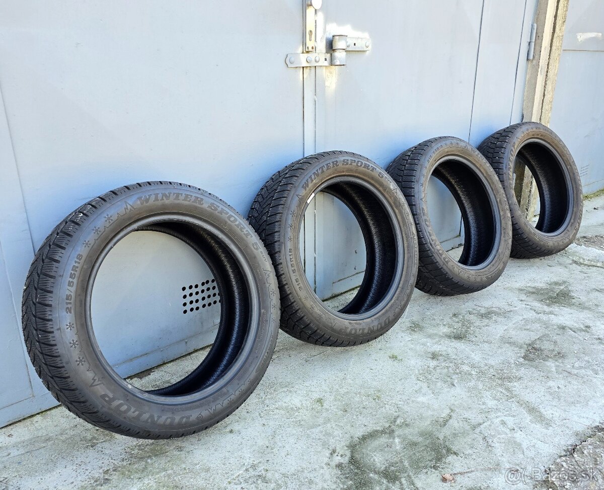 zimné 215/55 R18 Dunlop WinterSport 5 SUV DOT4521