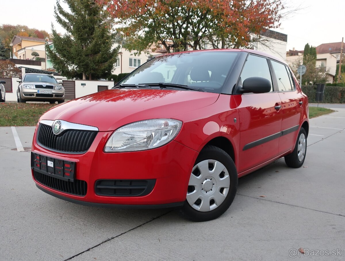 Škoda Fabia 1.2 Classic 60k 2008, nízky nájazd-len 142tis.km