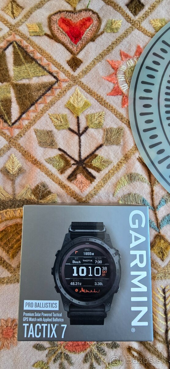 Garmin fenix 7 tactix pro ballistic vojenské