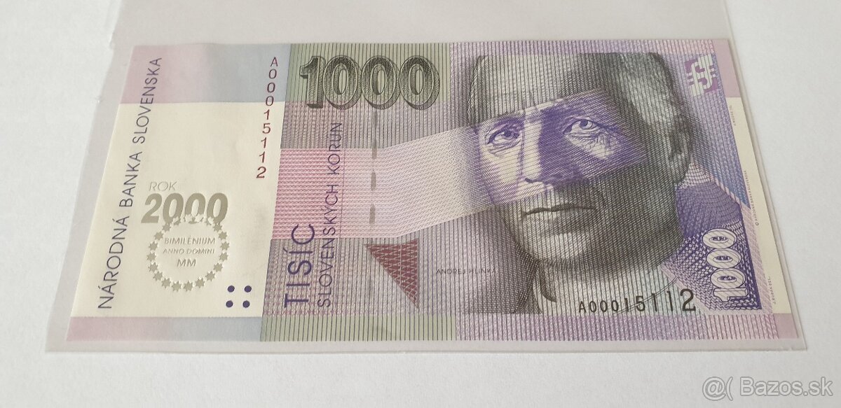 BANKOVKA 1000 SK BIMILENIUM