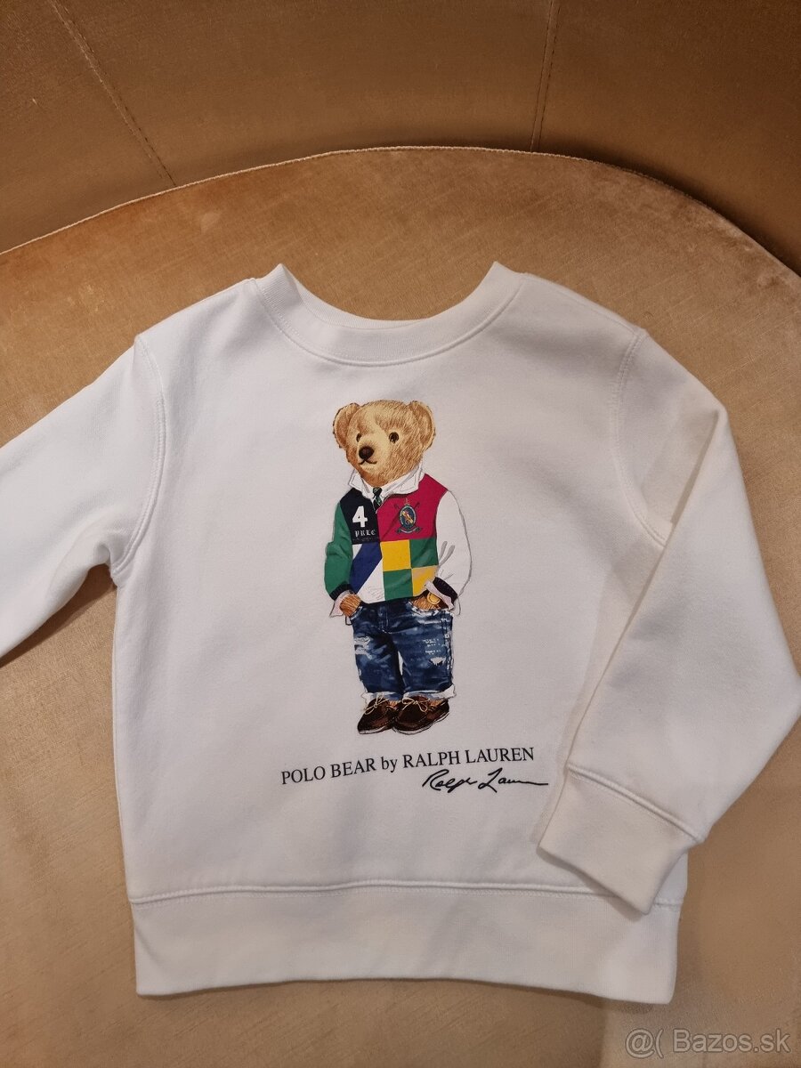 Ralph lauren macko mikinka na 4 roky