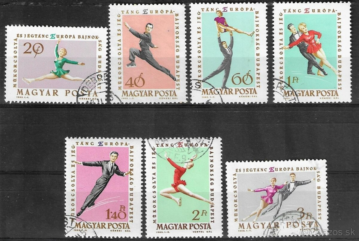 ⚽ 1921‑1927-Maďarsko-1963 European Figure Skating Championsh