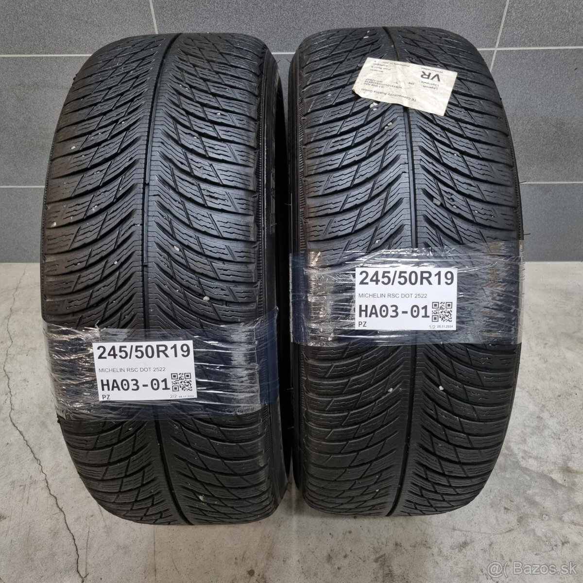 Zimné pneumatiky 245/50 R19 MICHELIN DOT2522