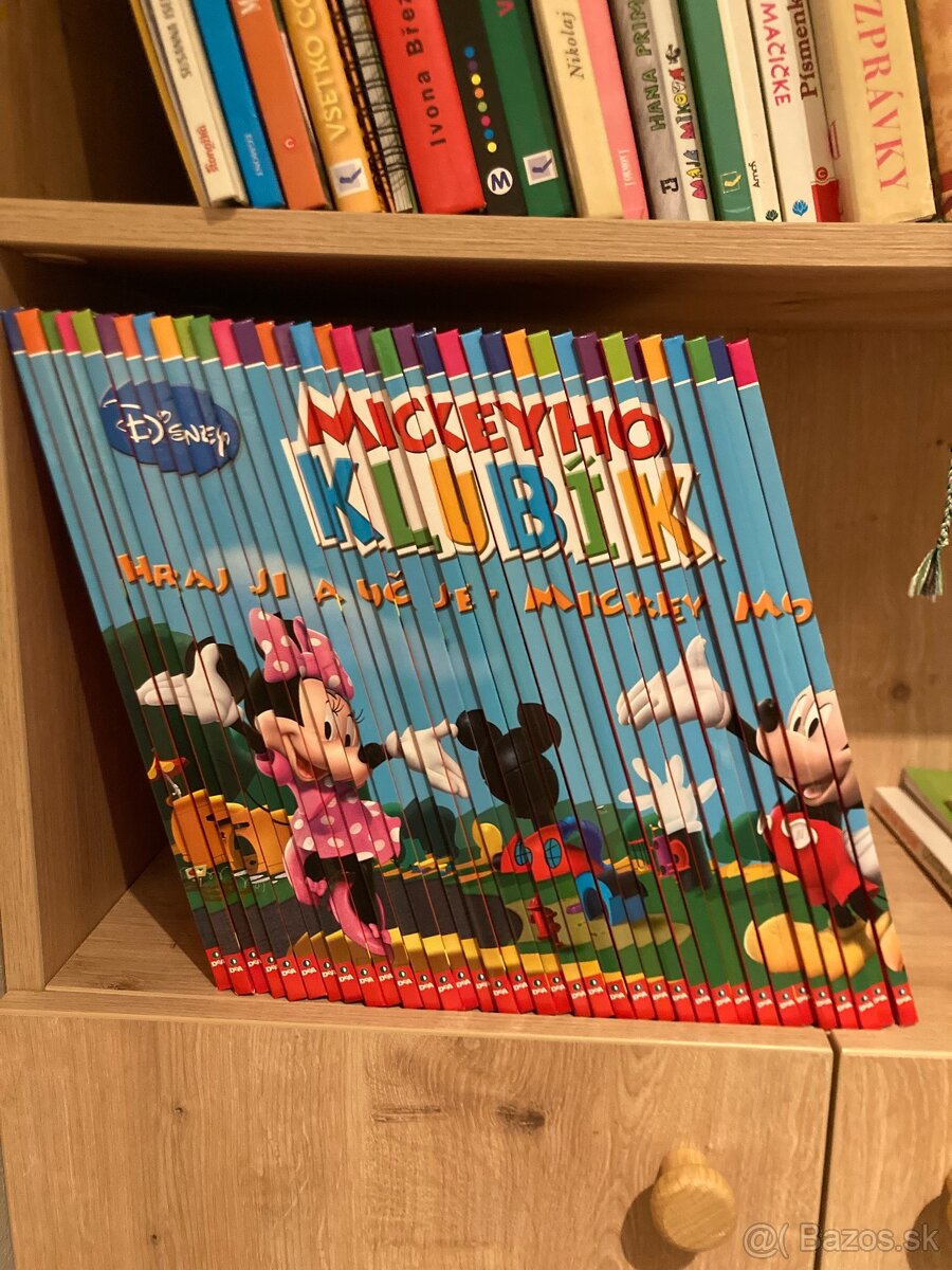 Seria knih a DVD Mickeyho klubik