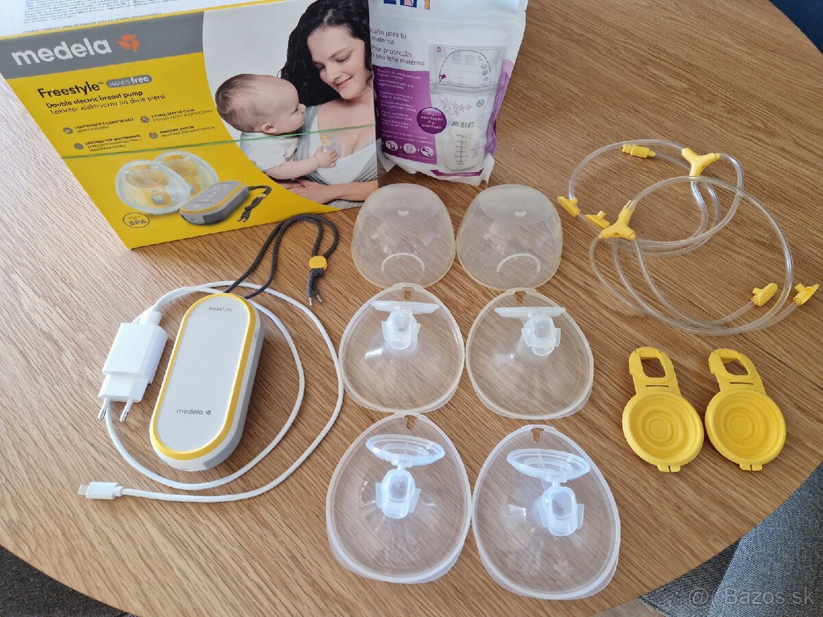 Elektrická odsávačka Medela Double Freestyle Hands-Free