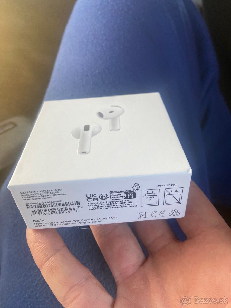 MXP93ZM/A AirPods 4 Nove TOP CENA