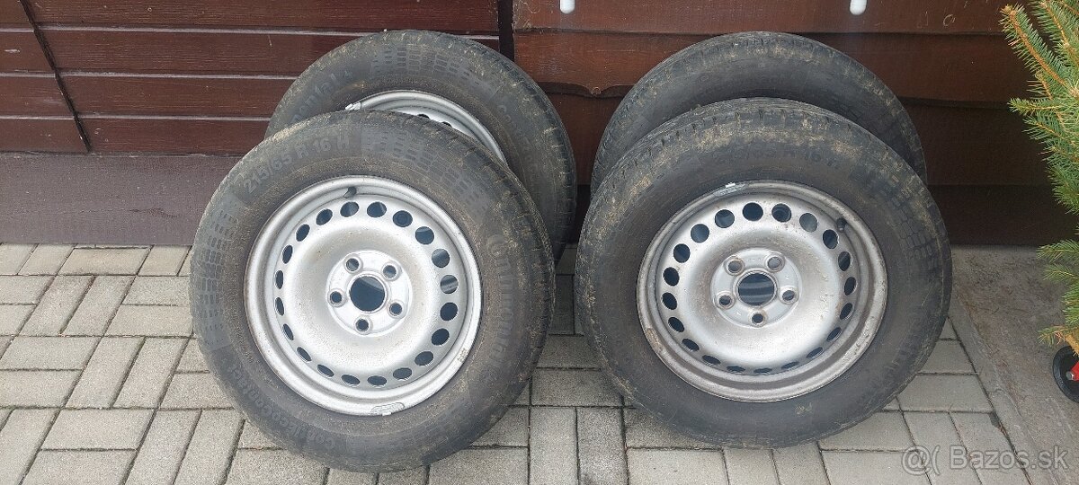 Kolesa na vw T5, 215/65 r16 letne