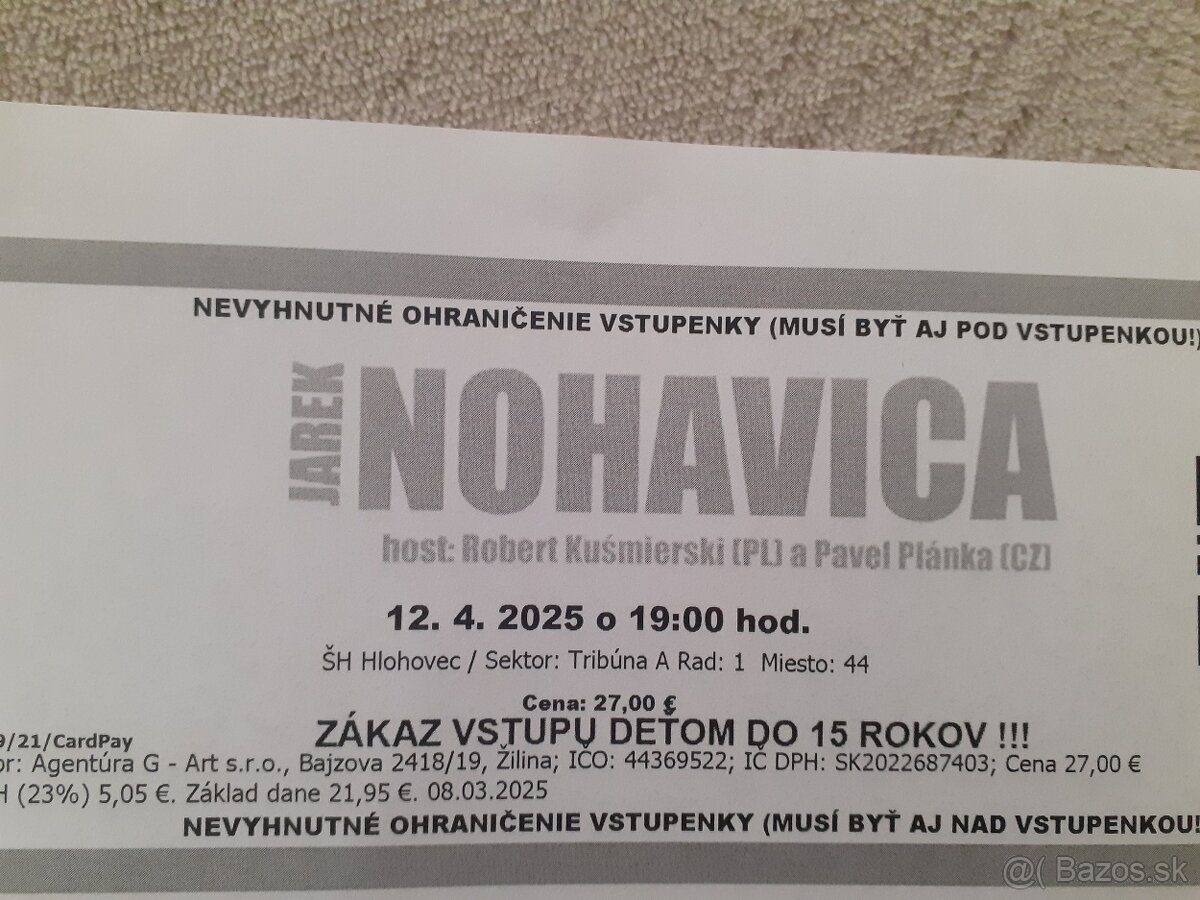 Koncert J.Nohavica