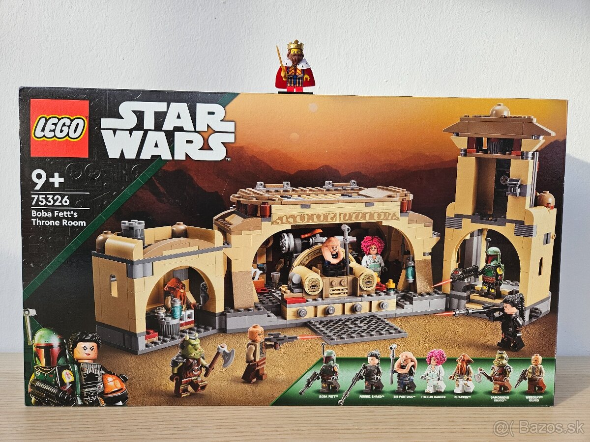 LEGO Star Wars 75326 Boba Fett Trůnní sál