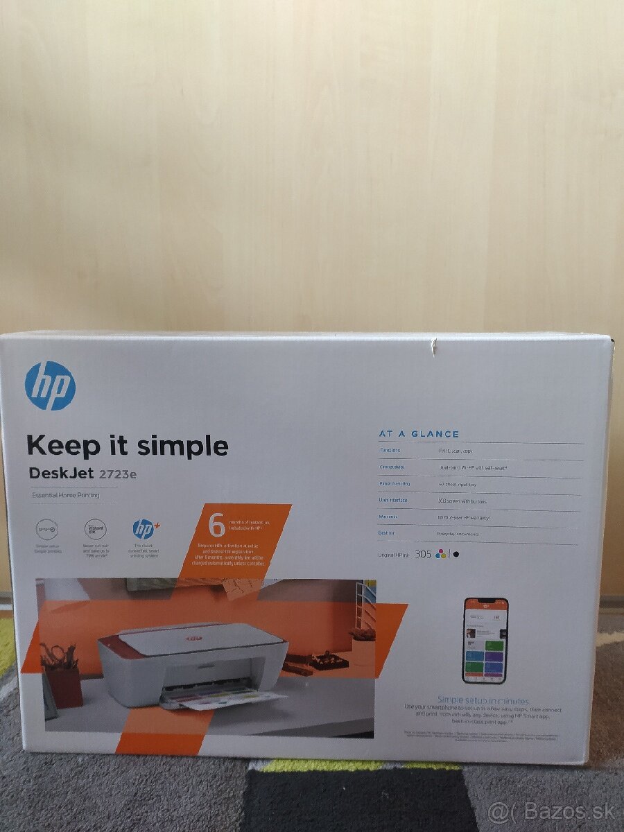 Tlačiareň multifunkčná HP Deskjet 2723e