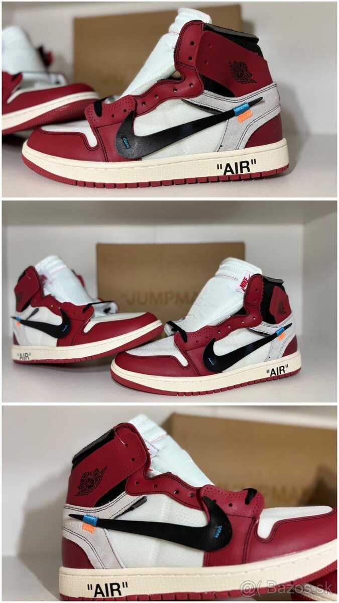 Jordan 1 x off white Chicago