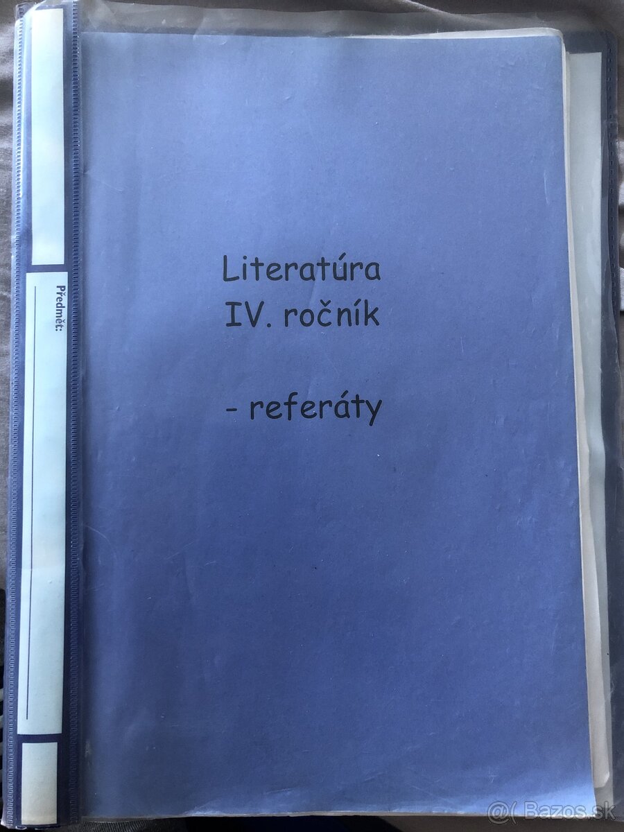 Literatúra pre 4.ročník