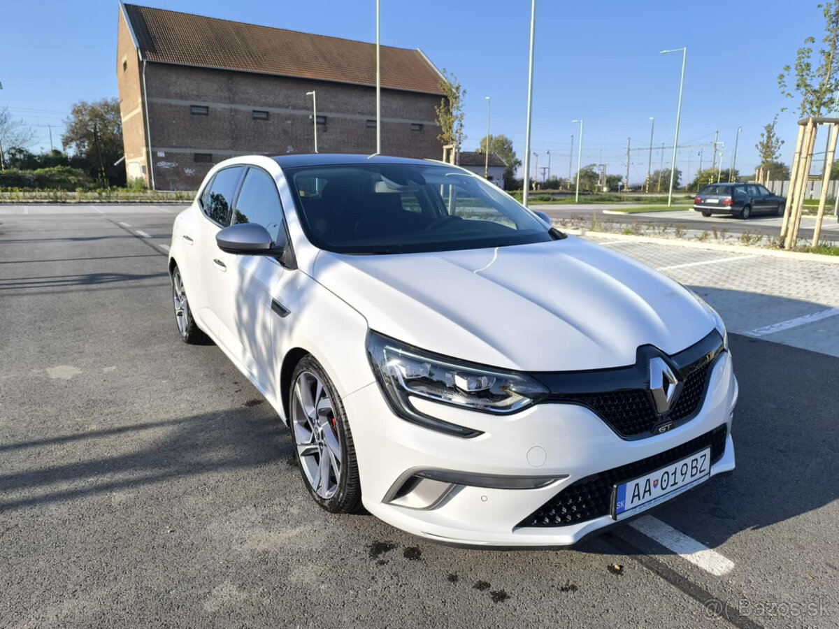 Renault Megane Sport GT Benzín 1,5kW 2017, 117tis.km