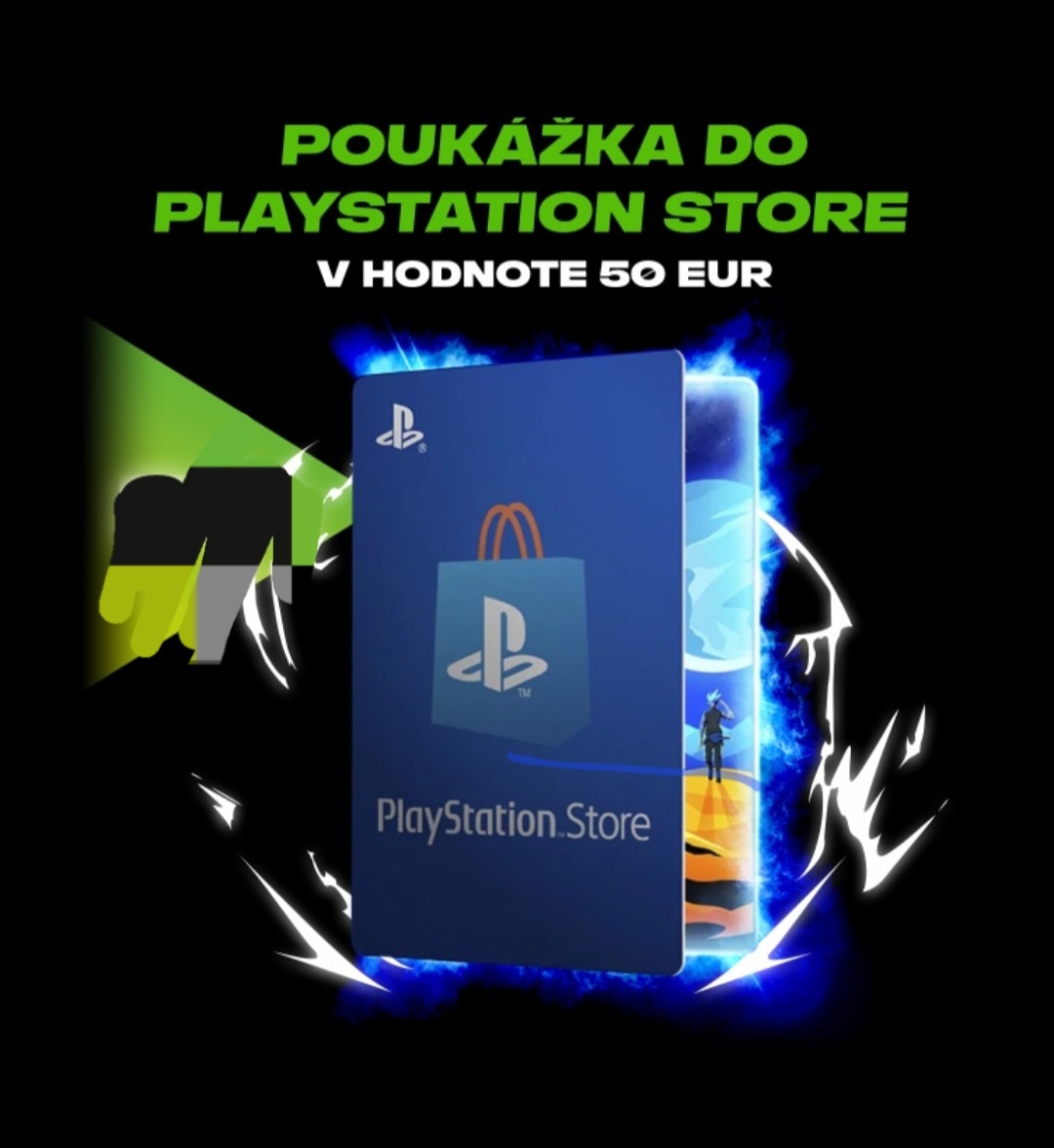 Poukážka 50€ do PlayStation Store