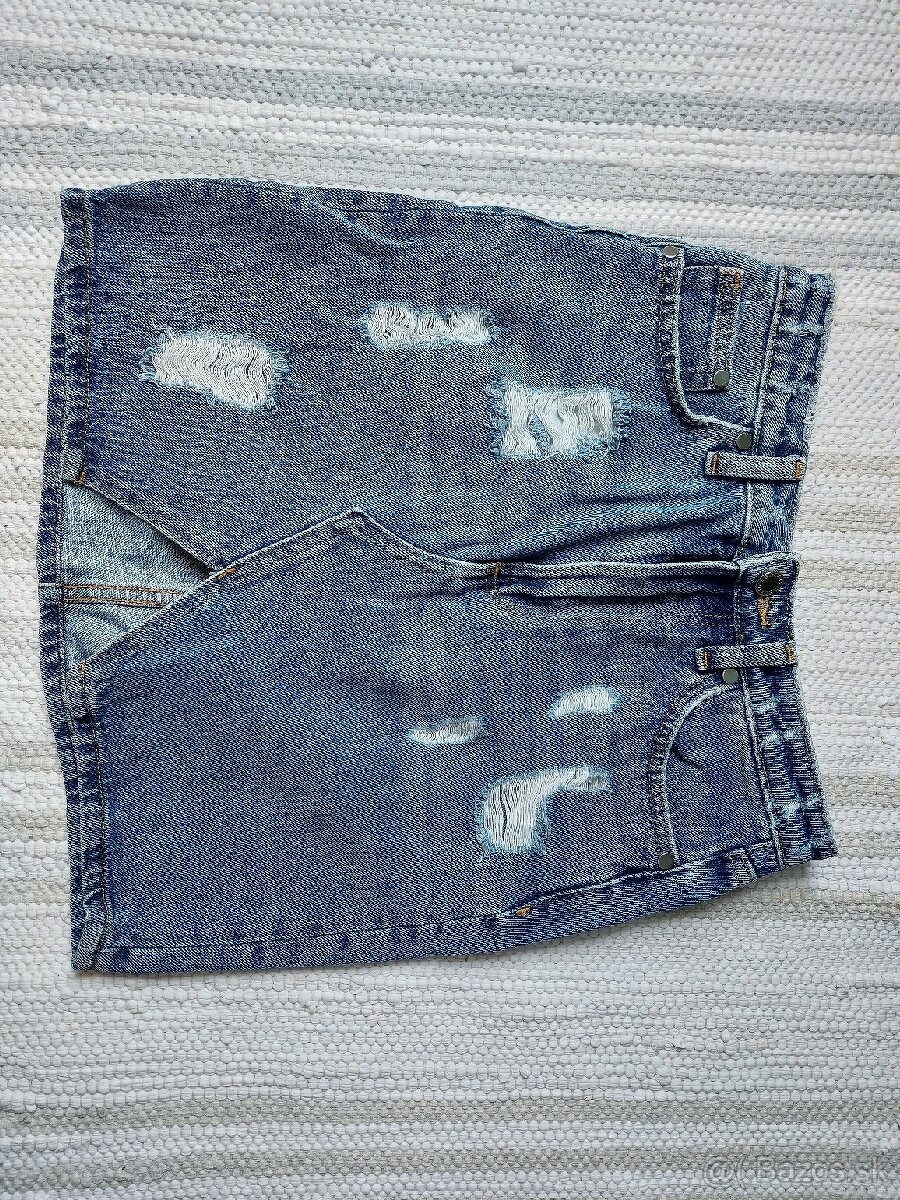 Denim sukňa H&M