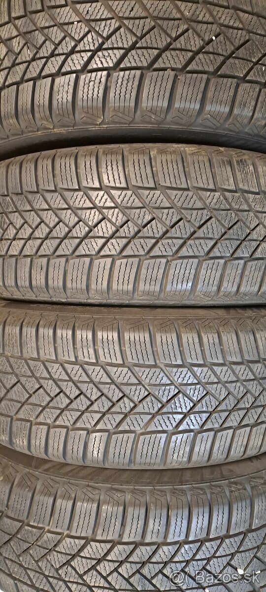 Predám 4ks jazdené zimné 185/60r15-88T Matador