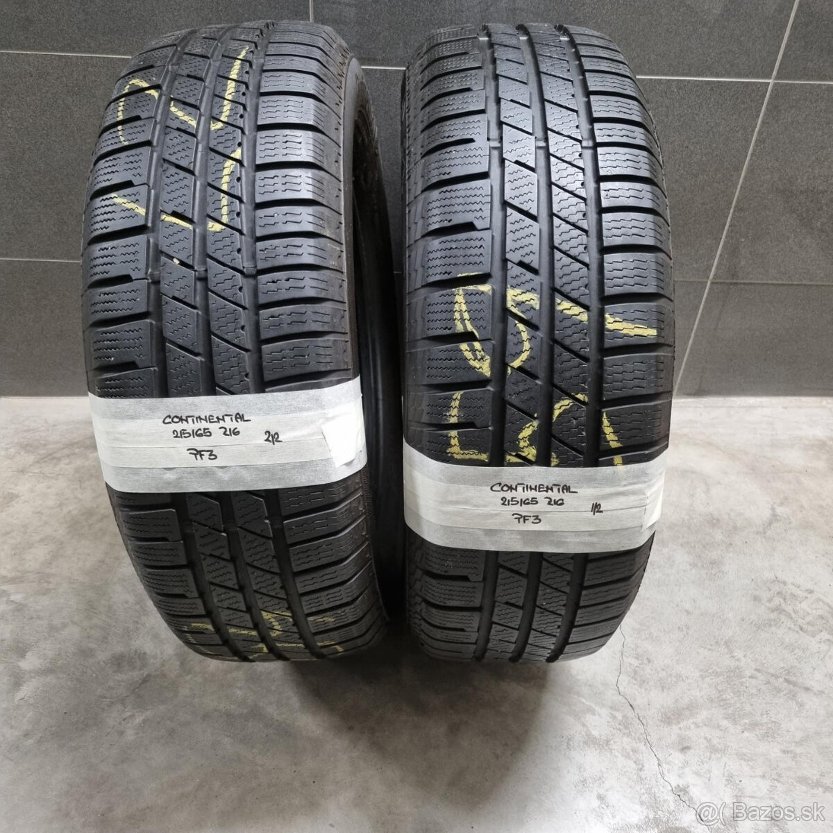 Zimné pneumatiky 215/65 R16 CONTINENTAL