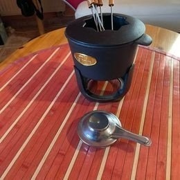 Liatinový fondue set