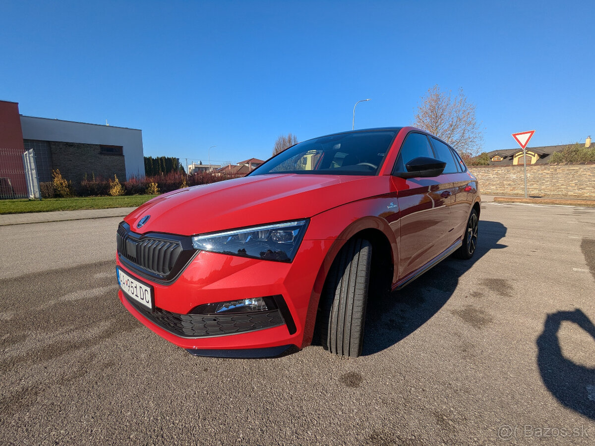 Škoda Scala 1.0 TSI 81kw MONTE CARLO DSG SK ZARUKA 9000 km