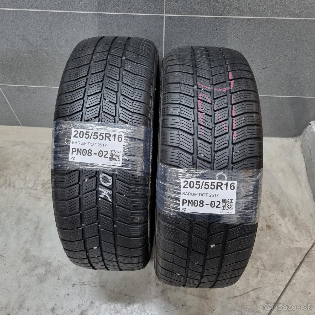 Zimné pneumatiky 205/55 R16 BARUM DOT2517