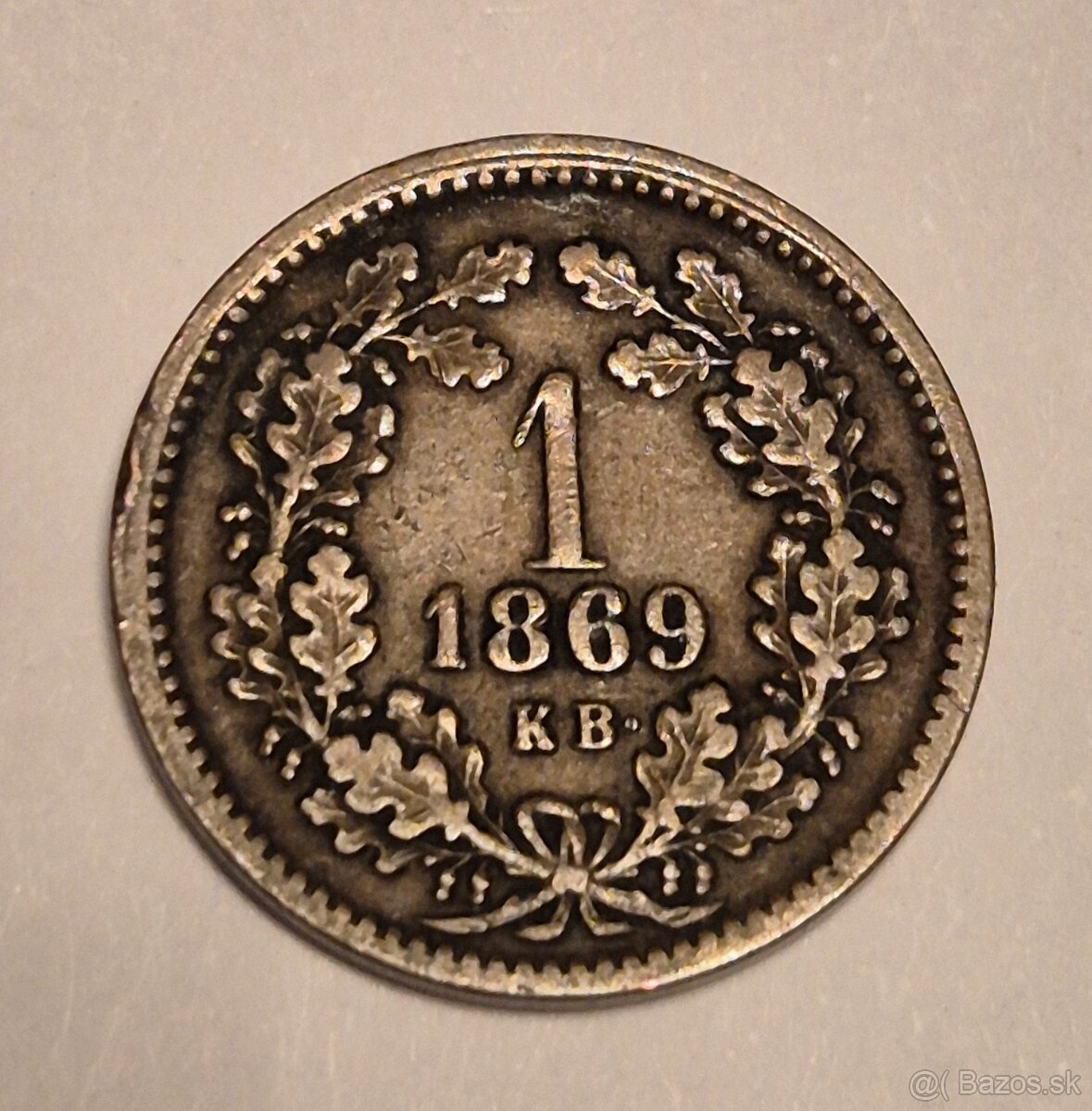 1 Grajciar 1869 K.B František Jozef I.