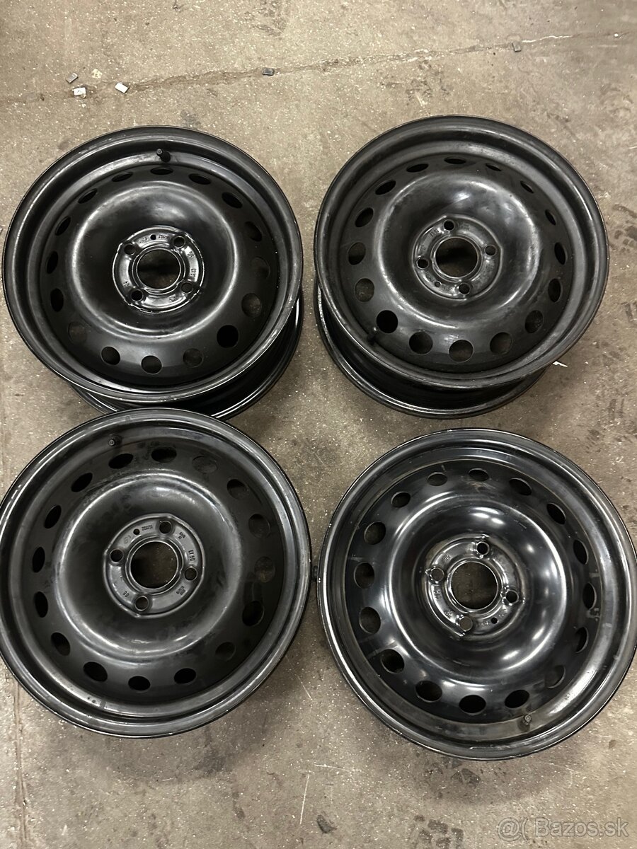 Plechové disky R15 4x100