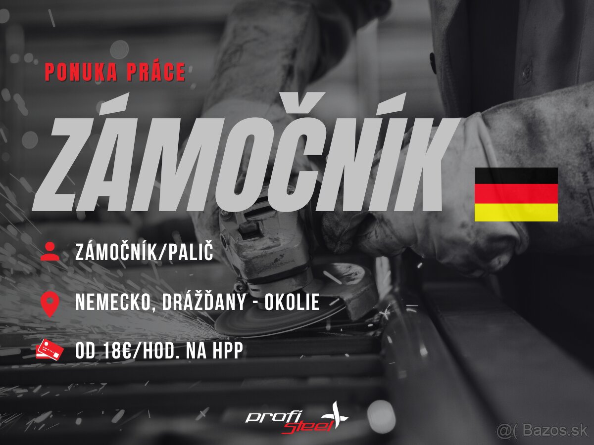 Zámočník/palič  - Nemecko, Drážďany - okolie