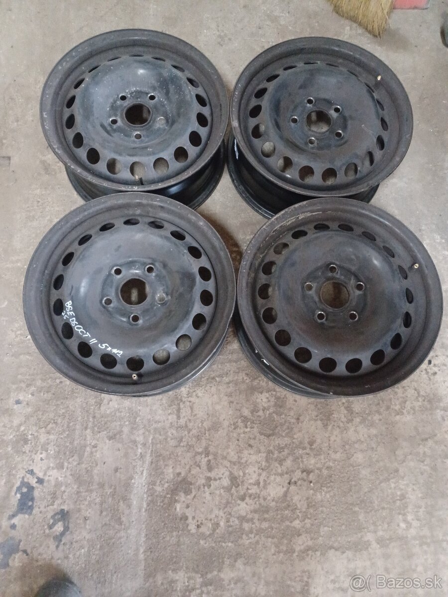 5x112 R15 plechové disky