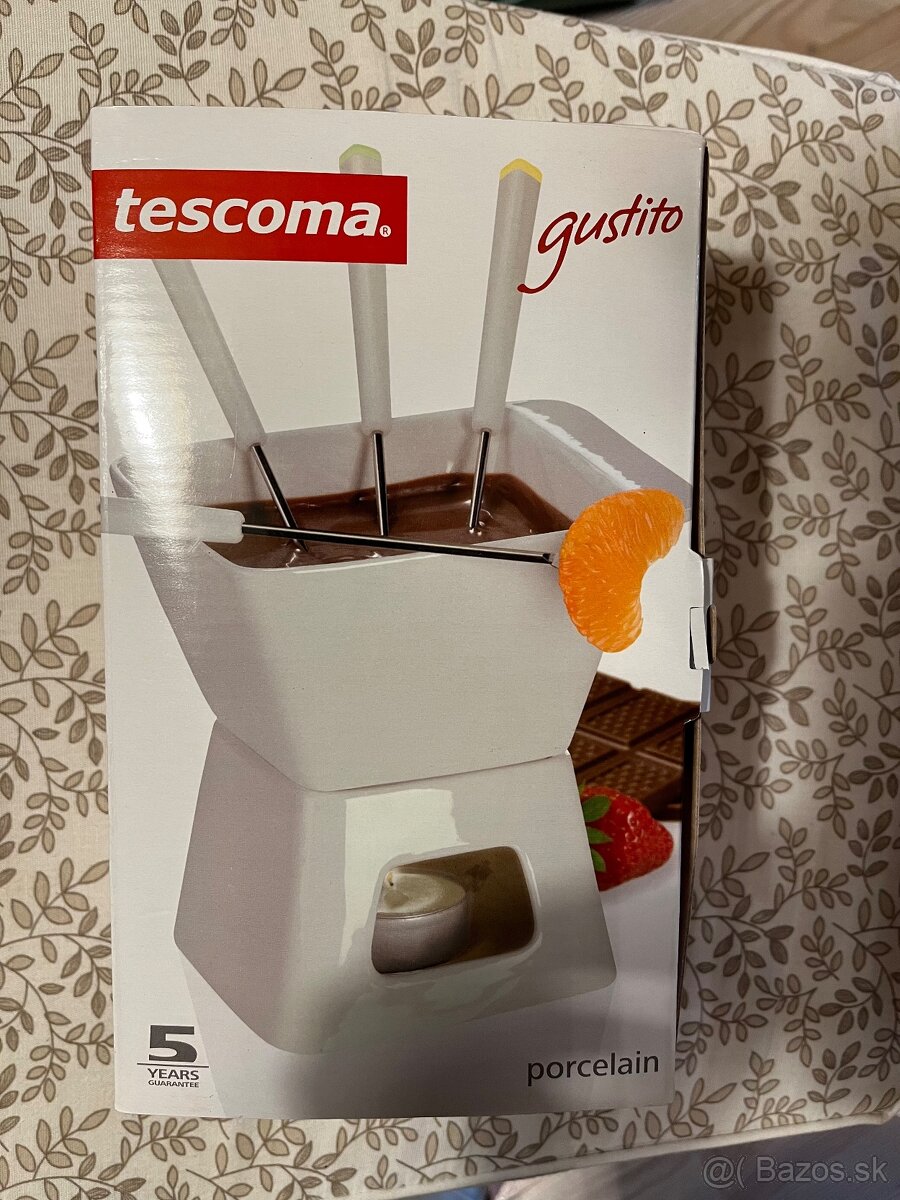 Nová porcelánová sada na fondue