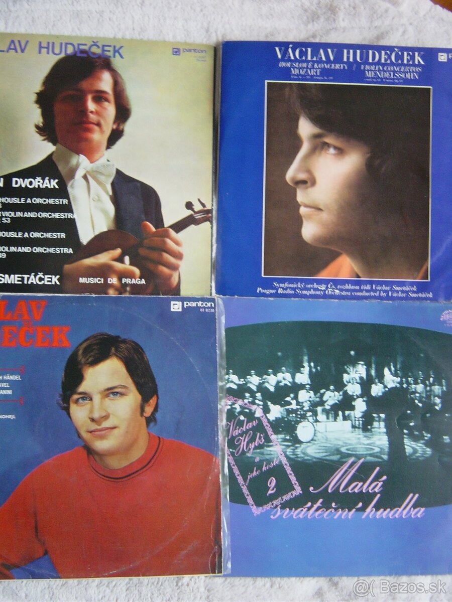 LP Václav Hudeček - Houslové koncerty