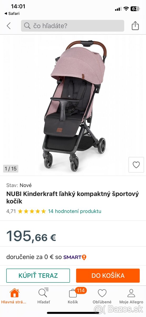 Golfovy kocik Kinderkraft Nubbi