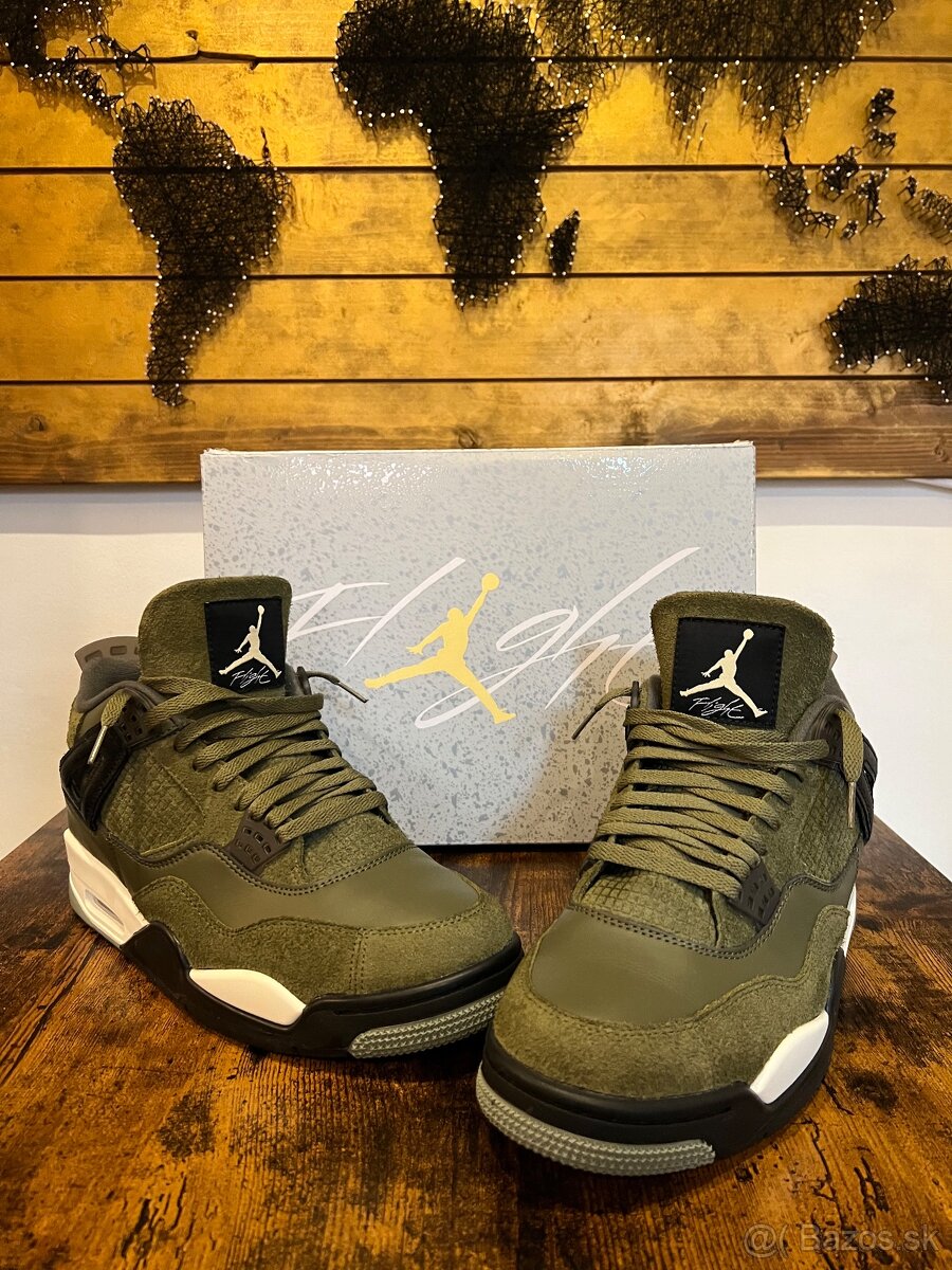 Air Jordan 4 retro SE craft olive