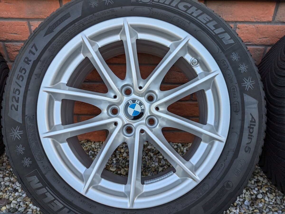 225/55 R17 BMW 5er Zimna sada diskov + TMPS