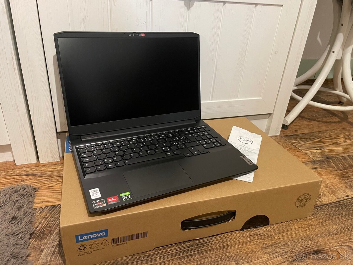 IdeaPad Gaming  RAM 16 GB, SSD 512 GB, GPU: NVIDIA 3050TI