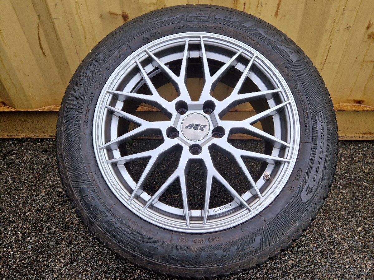 5x112 r17 kolesa disky audi elektrony zimne 225 55 17 alu vw