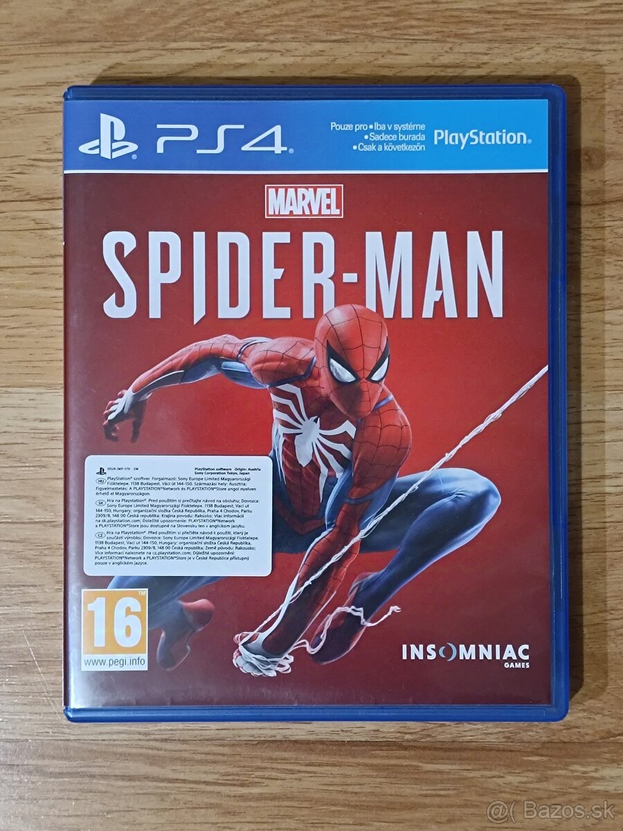 Hra Marvel’s Spider Man CZ PS4