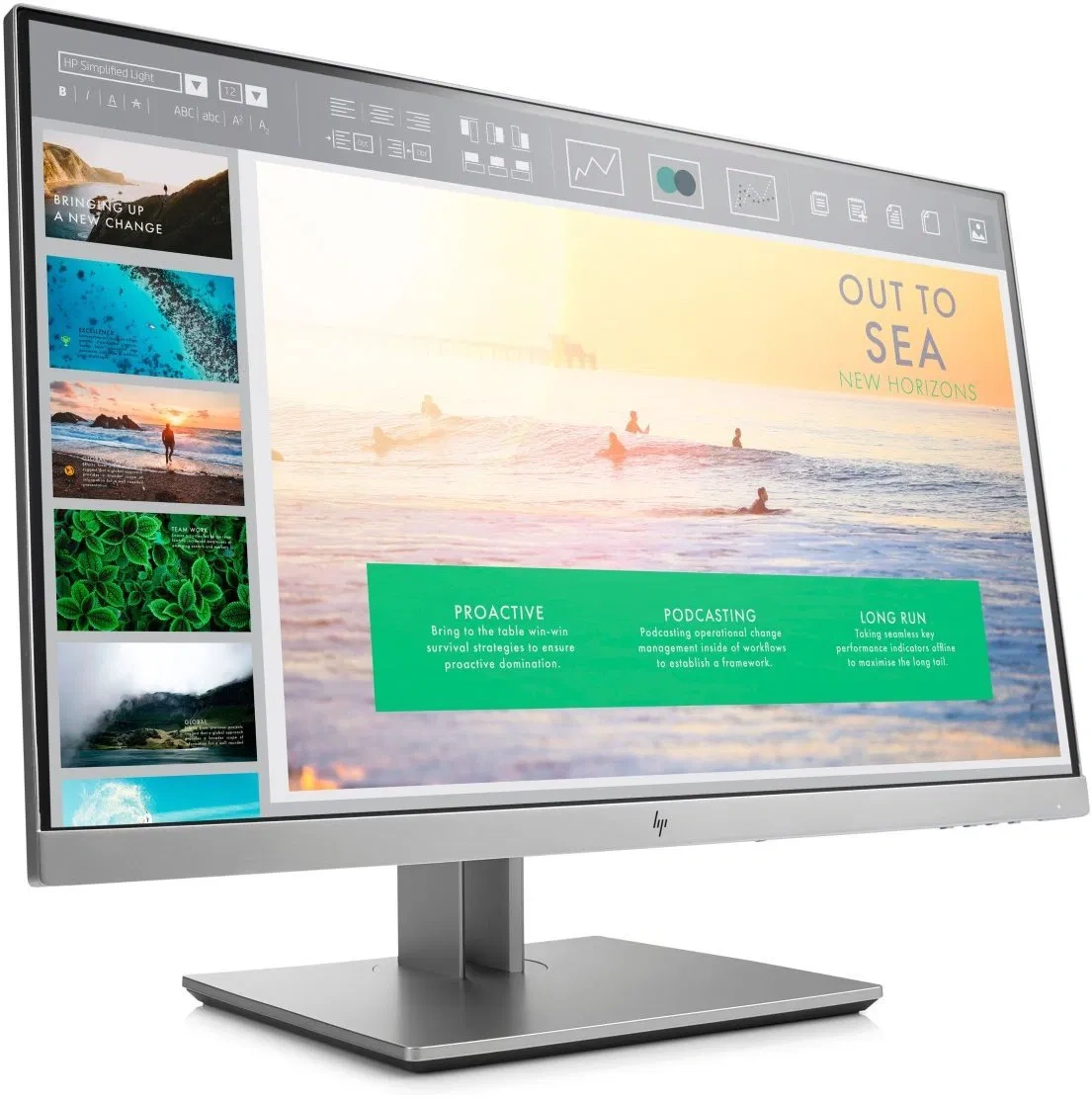 Monitor HP EliteDisplay E233 23" výškovo nastaviteľný