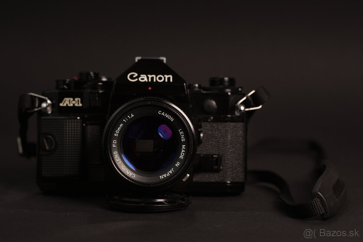 Canon A1. FD 1:1.4/50mm