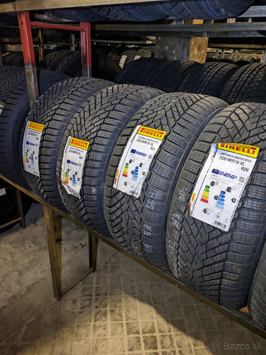 Zimné nové pneumatiky 225/40 R18 Pirelli