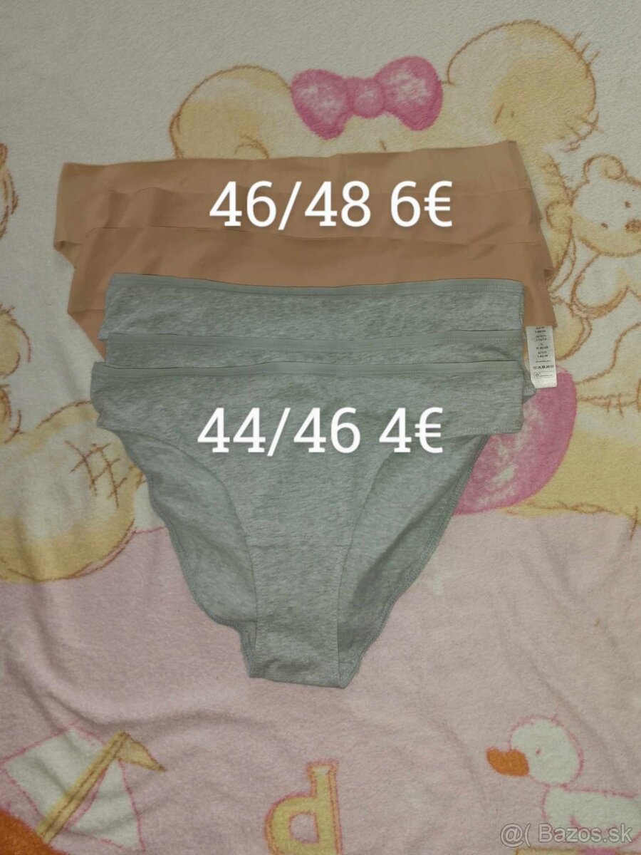 Spodné prádlo  46/48 nove