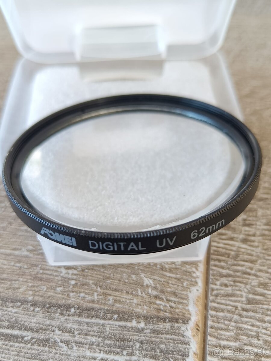 Predám UV filter Fomei 62mm - ako nový