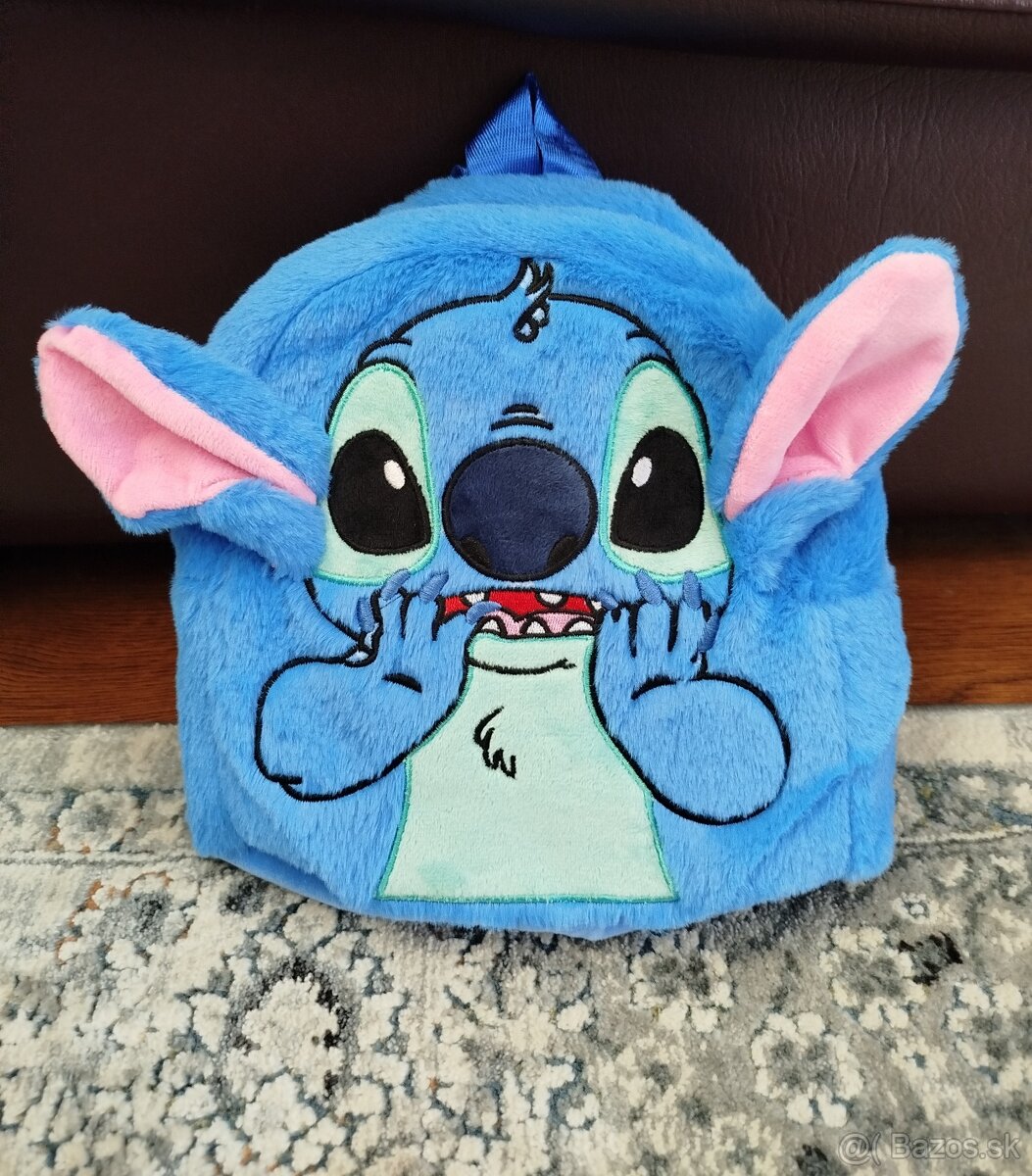 Detský plyšový ruksak Stitch - nový