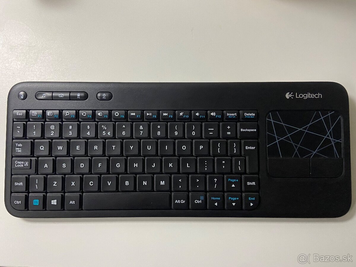 Logitech Wireless Touch Keyboard K400r