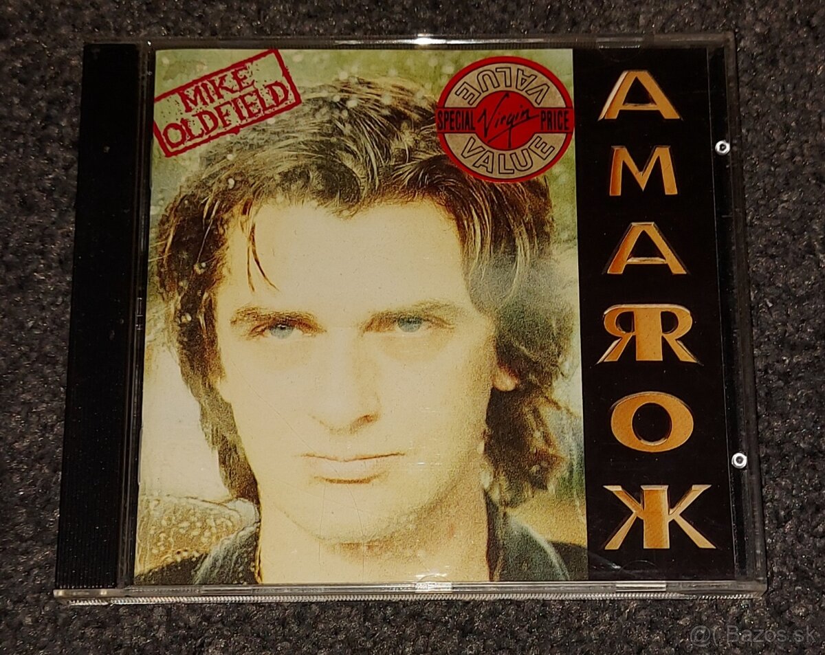 CD MIKE OLDFIELD - AMAROK 1990 1. PRESS