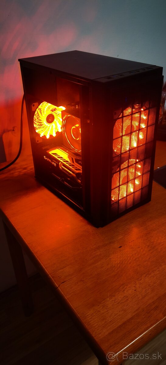 Herny mini atx pc rx580 8gb ryzen1600