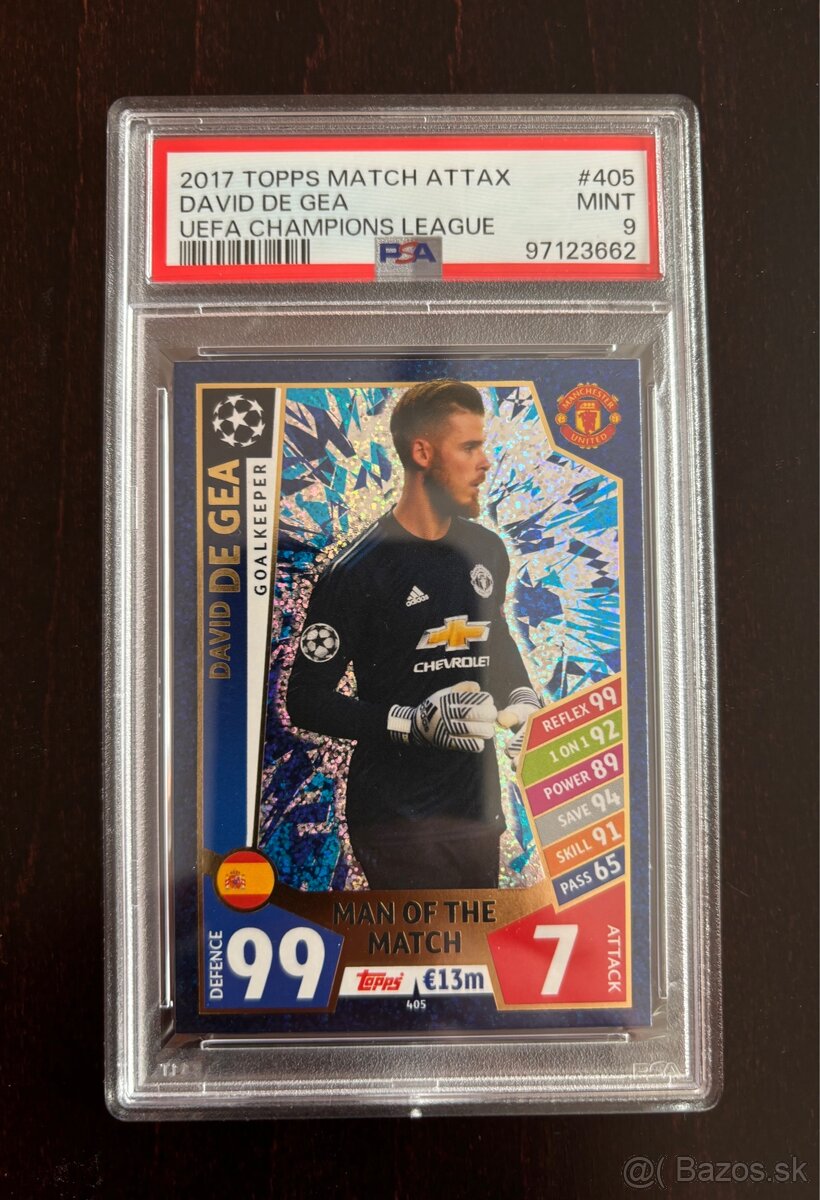 Futbalová Karta - David de Gea