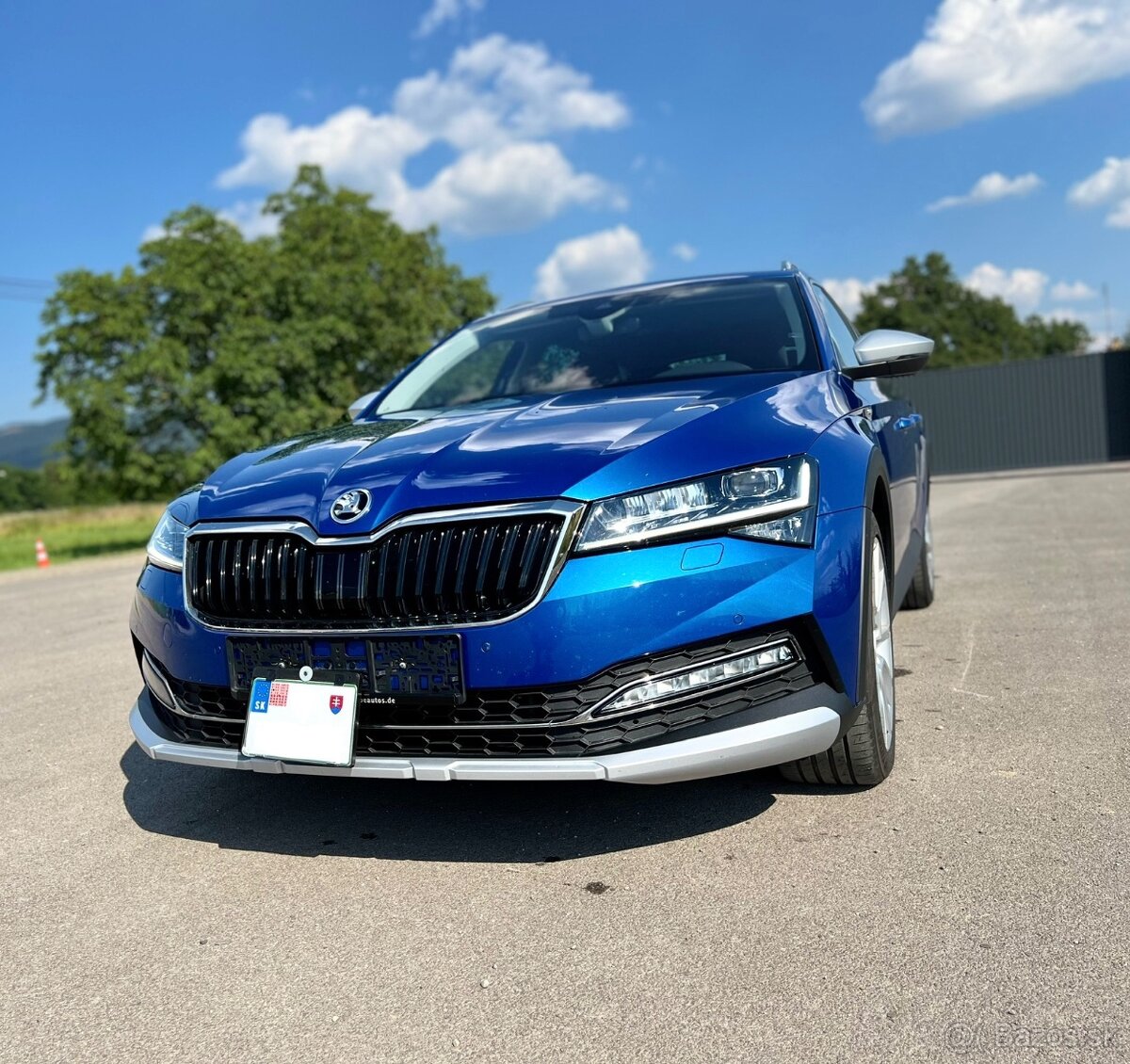 ŠKODA SUPERB III, SCOUT 2.0 TDI, 140KW, VIRTUAL, RACE BLUE