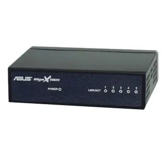 Asus GigaX 1005/G 10/100Mbps 5-Port Ethernet Desktop Switch